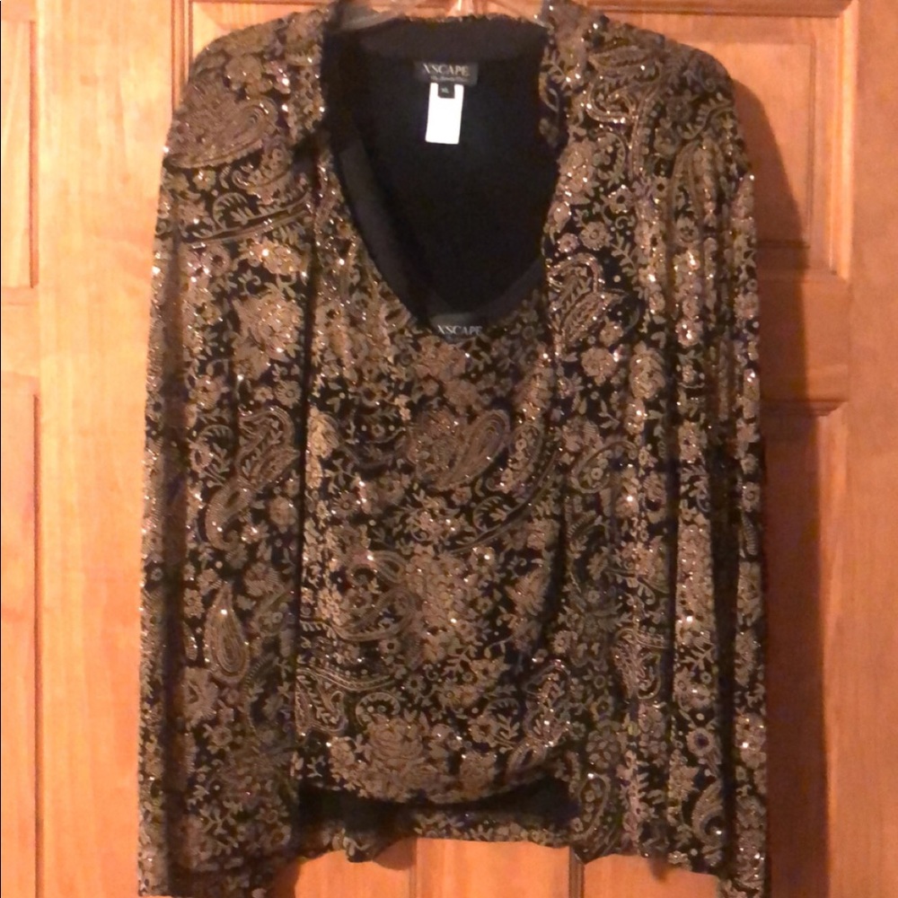 XSCAPE COLLECTION dressy top set